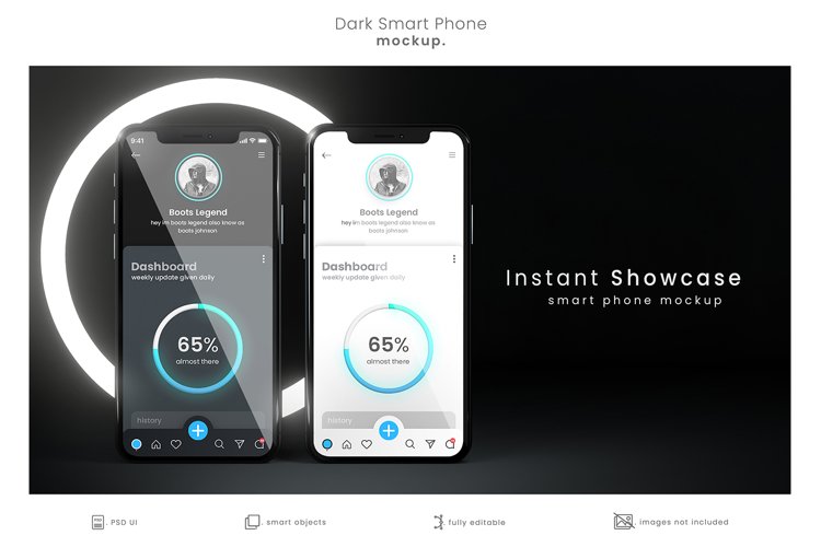 Modern Apple iPhone 11 Mockup Advertisements example image 1