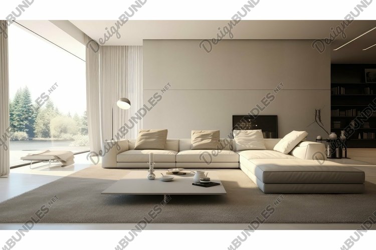 sleek modern interior example image 1