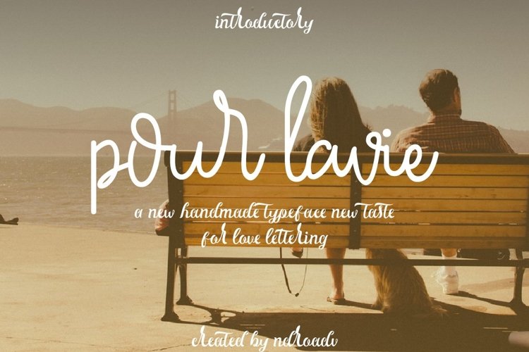 Web Font Pour Lavie