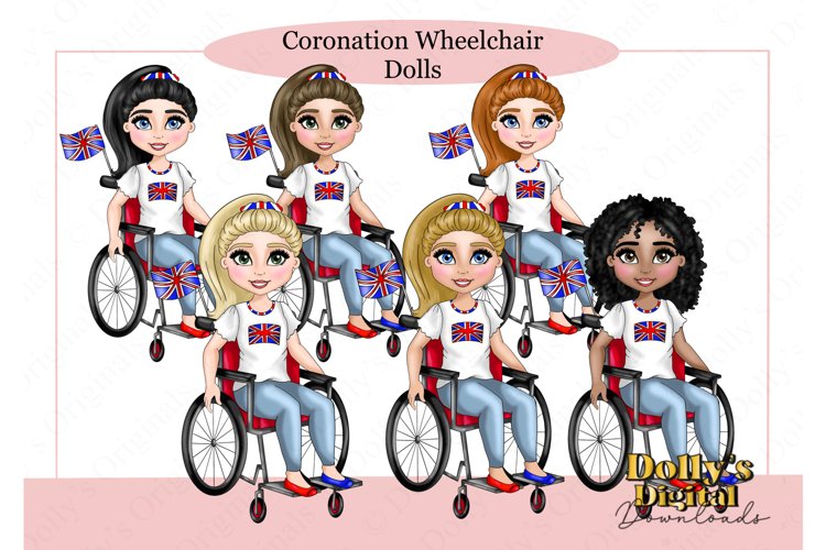 Coronation Girls Union Jack Wheelchair Children