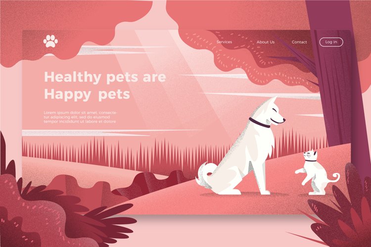 Cat and Dogs - Banner Page example image 1