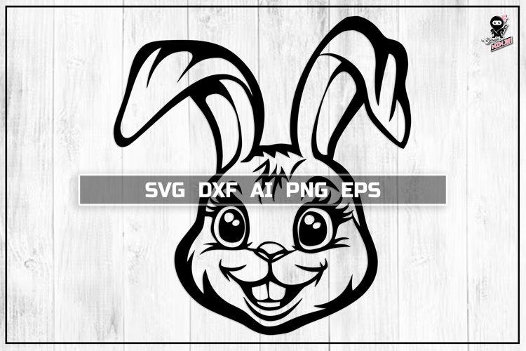 Cute Bunny Svg Image 14