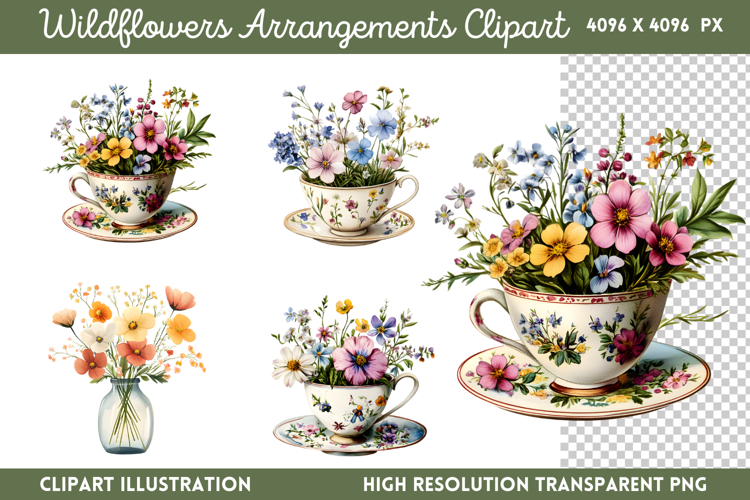 Arrangements Clipart Image 19