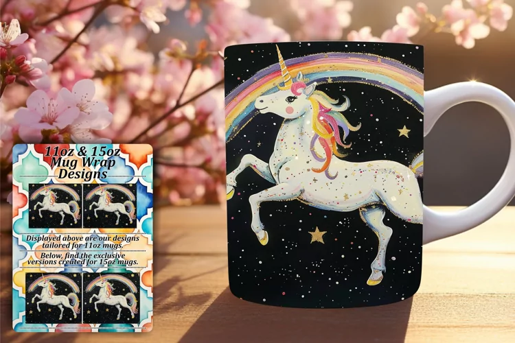 Whimsical Unicorn Wonderland Mug Delights - 11oz & 15oz