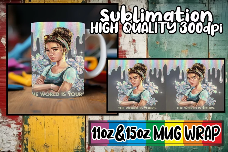 Blissful nights sublimation print wrap, Woman