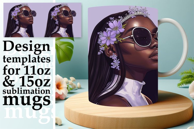 Black Girl Afro Png Image 2