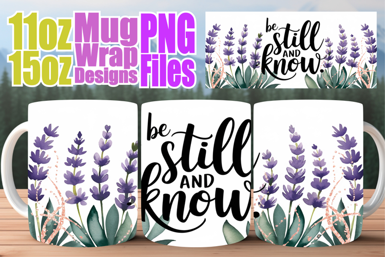 Bright spirits 11oz 15oz sublimation wrap, Christian