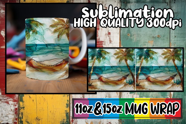 Beach Sublimation Design Image 24