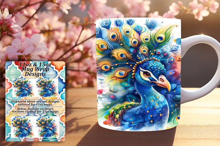 Joyful Wildlife Sublimation for 11oz/15oz Mug