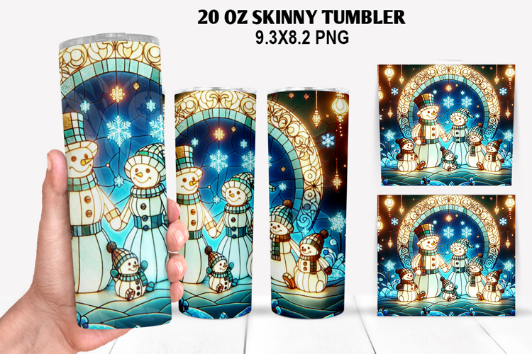 Christmas Tumbler Wrap Image 7