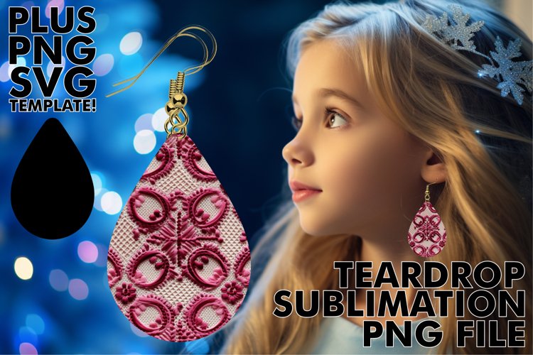 Embroidered Patterns for Teardrops
