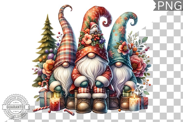 Christmas Gnome Clipart Image 7
