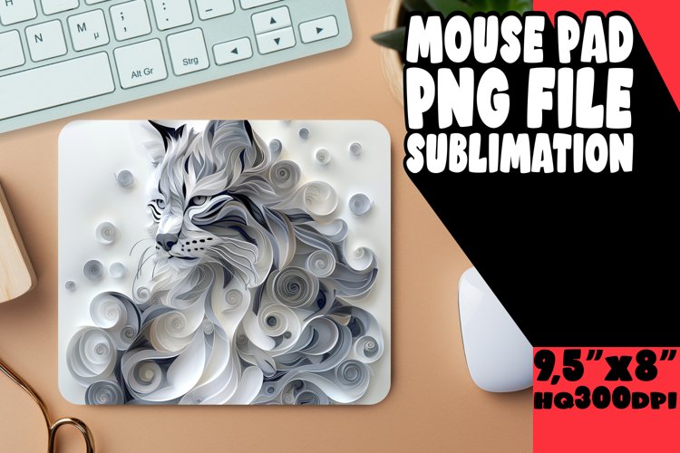 Cat Magic 3D Mouse Pad - Cat Lover