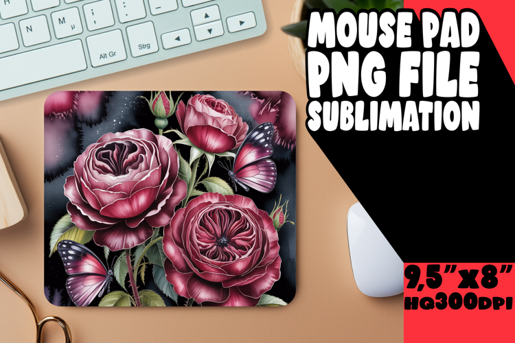 BLISSFUL MOUSE MAT FUN IDEAS, Flowers