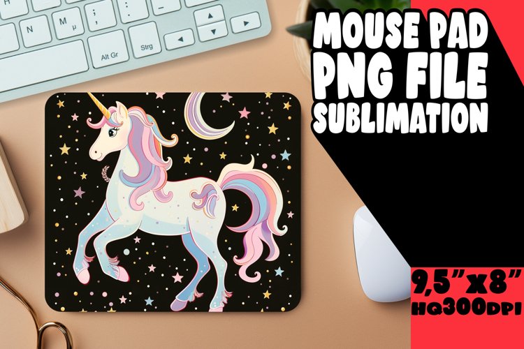 Festive Holiday Horse Magic Mouse Pad