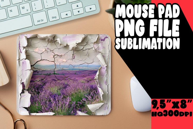 Ocean Serenade 3D Mousepad Art Sublime Nature example image 1