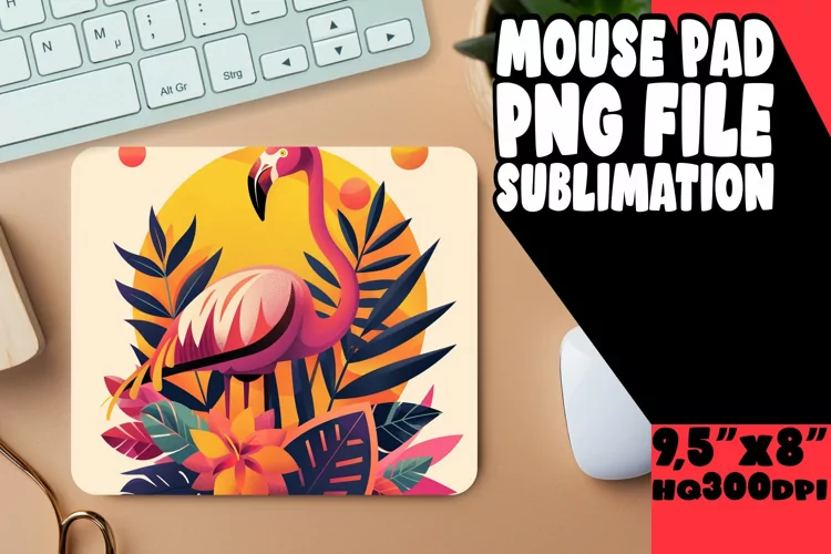 Sunny Seaside Mouse Pad Ensemble