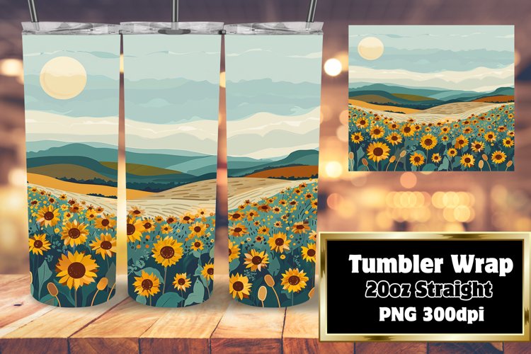 Minimalist Boho Tumbler Wrap - Simple Style 20oz