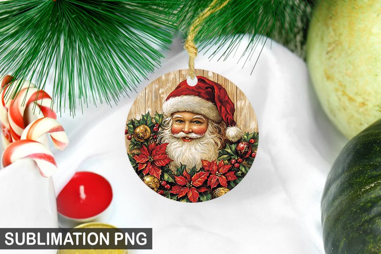 Christmas Santa Ornament | Christmas Ornaments Design