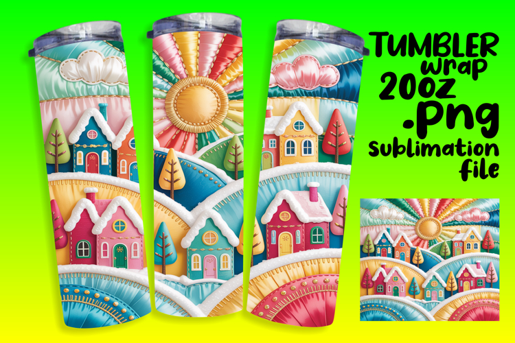 Christmas Tumbler Wrap Image 21