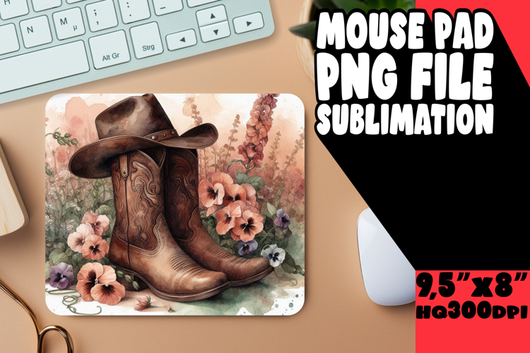JOYFUL MOUSE MAT PLAYFUL ART, Western