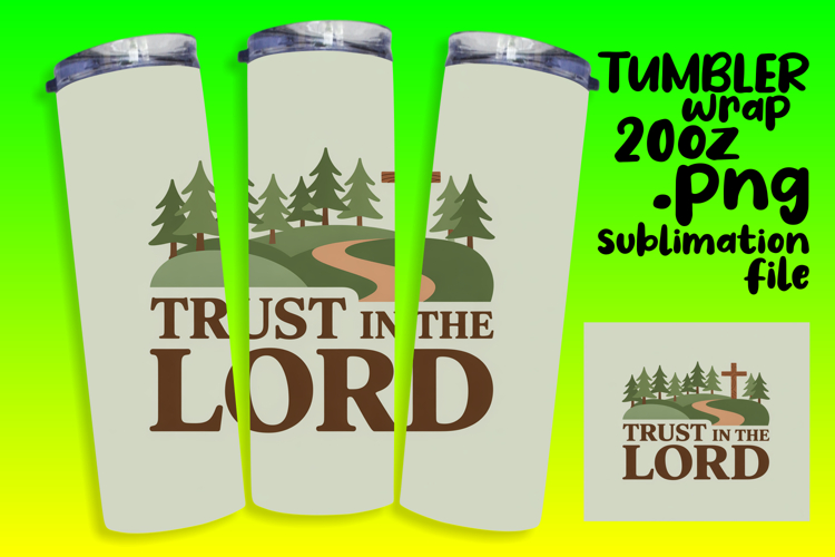 Creative Tumbler Wrap Template , Religious