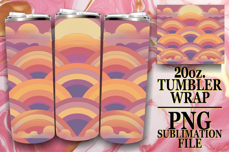 Blossom Burst Bonanza Tumbler Wrap, Vibrant Beauty
