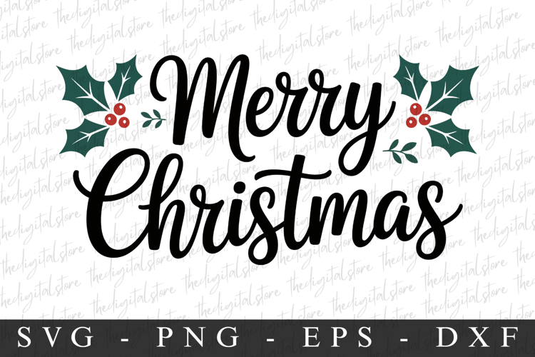 Merry Christmas Tree Svg Image 23