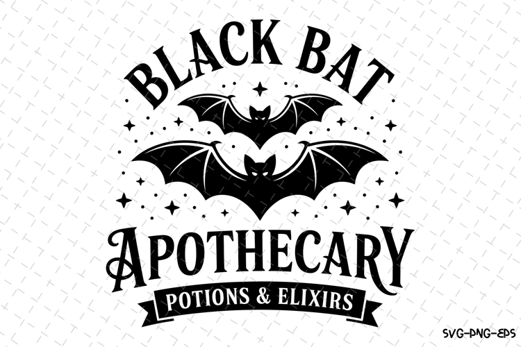 Halloween Bat Silhouette Image 7