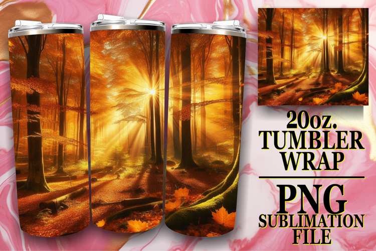 Thanksgiving Tumbler Wrap Image 17