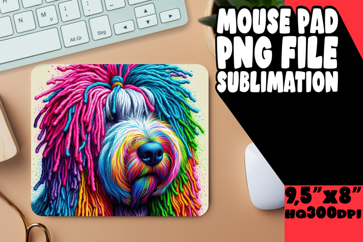 VIBRANT mouse MAT Innovative Art, Dog