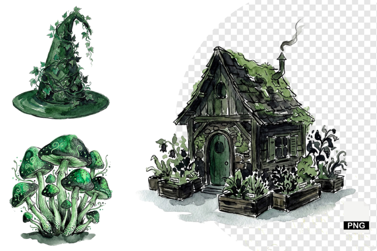 Witch Illustration Image 17