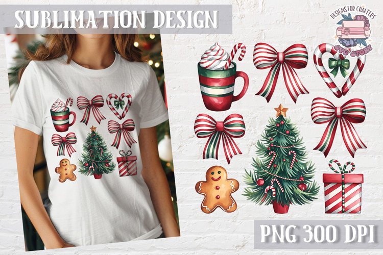 Christmas Bow Clipart Image 3