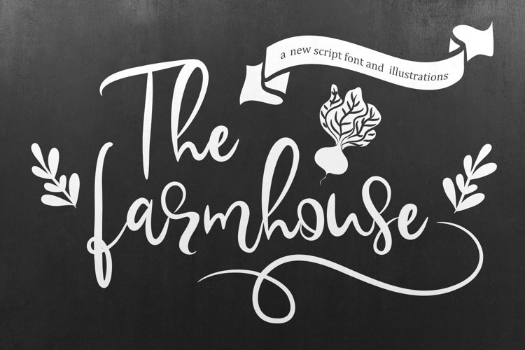 Web Font The Farmhouse example image 1