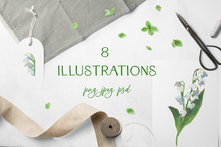 Lily of the valley Clipart