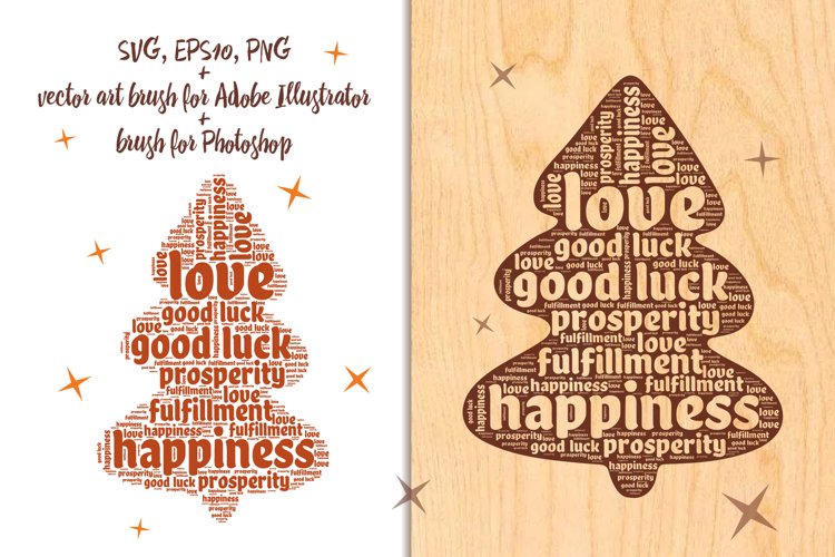 Christmas Words Svg Image 23