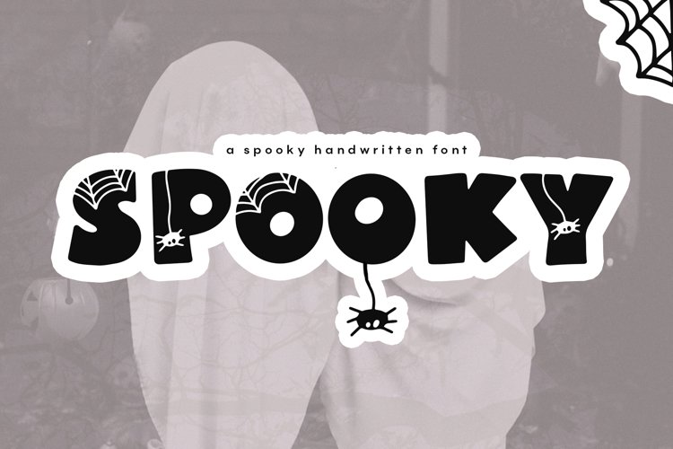 Spooky - A Quirky Halloween Font example image 1