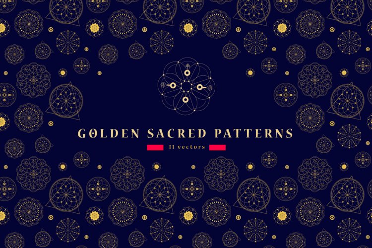 11 Sacred seamless patterns