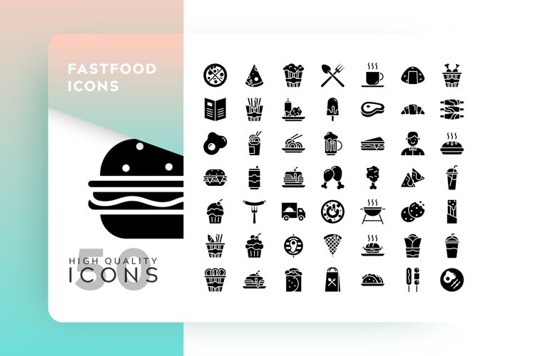 FASTFOOD ICON example image 1