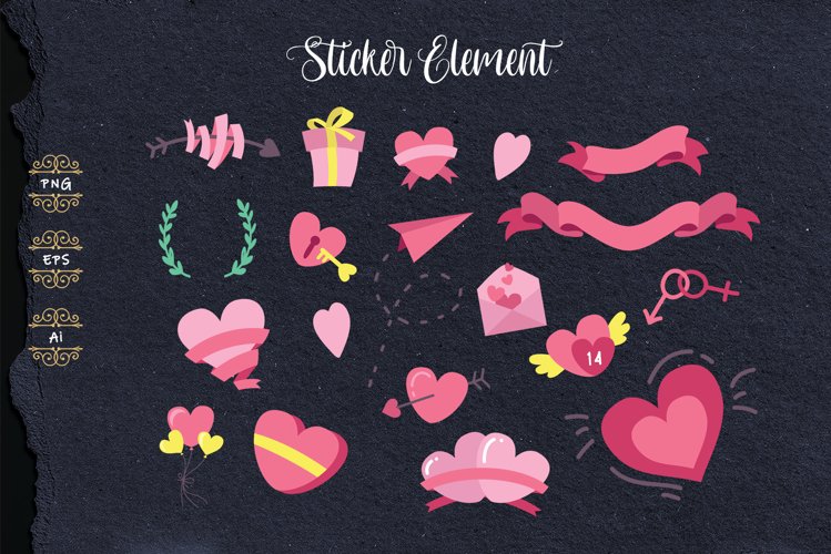 Cute Sticker Element example image 1