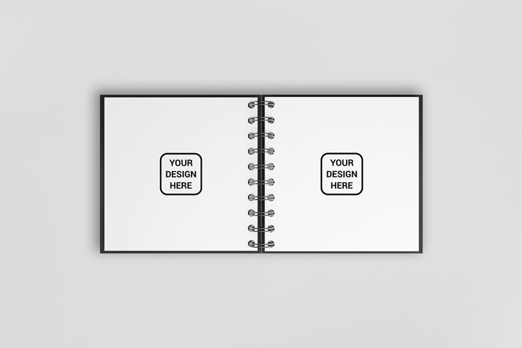 Notebook mock-up. example image 1