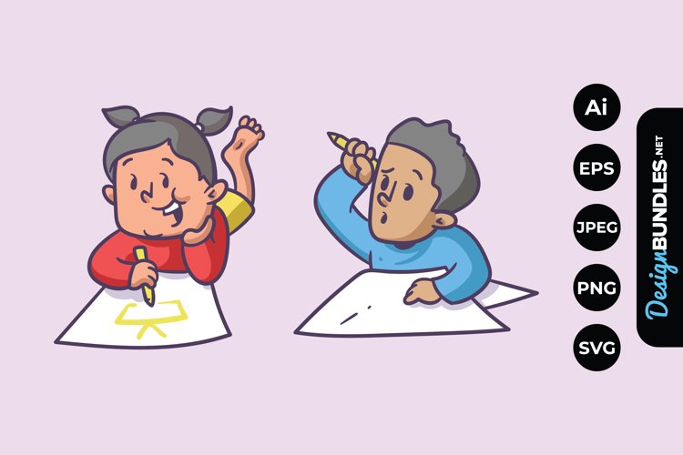 School Kids Clipart Image 23