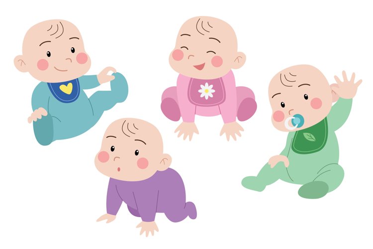 Baby Vector Image 24