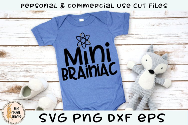 Mini Brainiac SVG Cut File