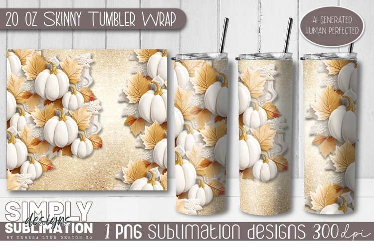 Fall Tumbler Wrap Image 15
