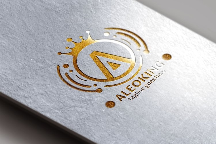 Aleo King Letter A Logo example image 1