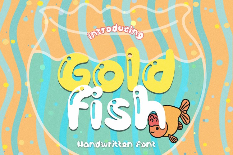Goldfish - A Cute Glossy Handwritten Font example image 1
