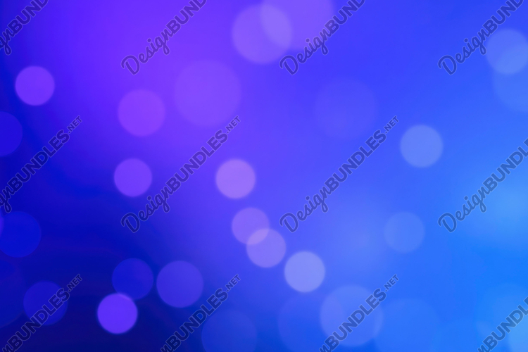 Blue Bokeh Background