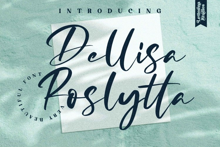 Dellisa Roslytta - Very Beautiful Font example image 1
