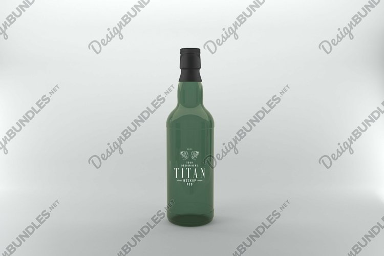 Titan Bottle Mockup